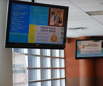 Digital notice boards and signage